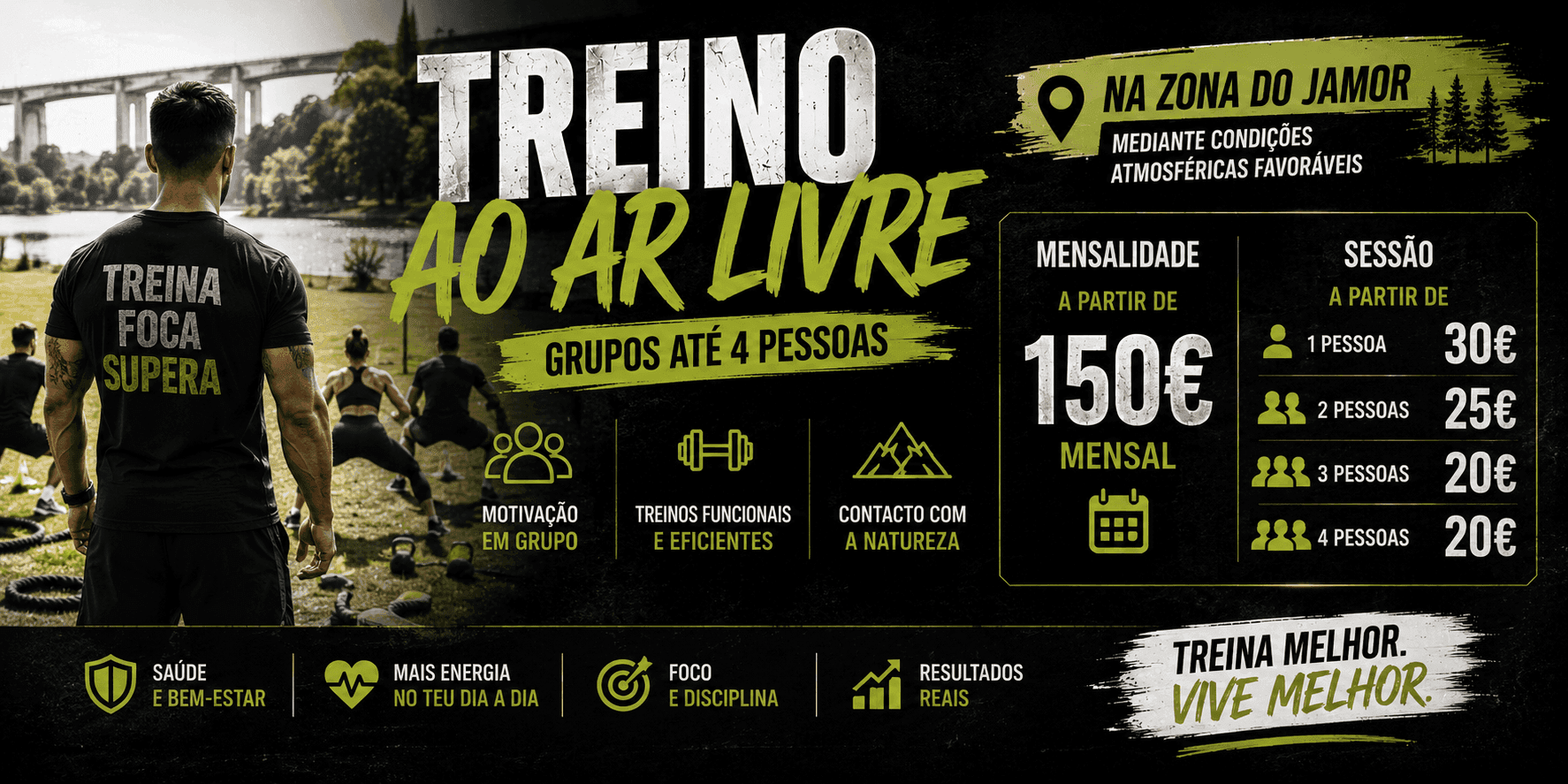 Treino ao ar Livre